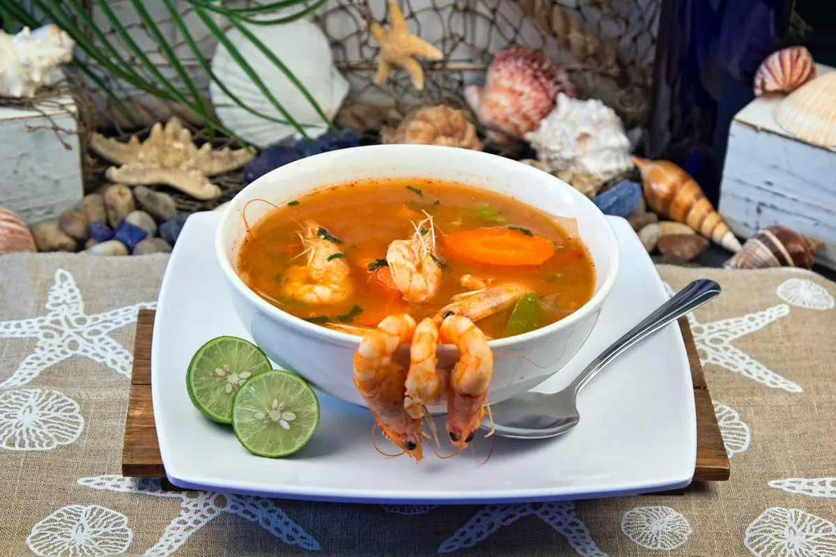Caldo de Camarón